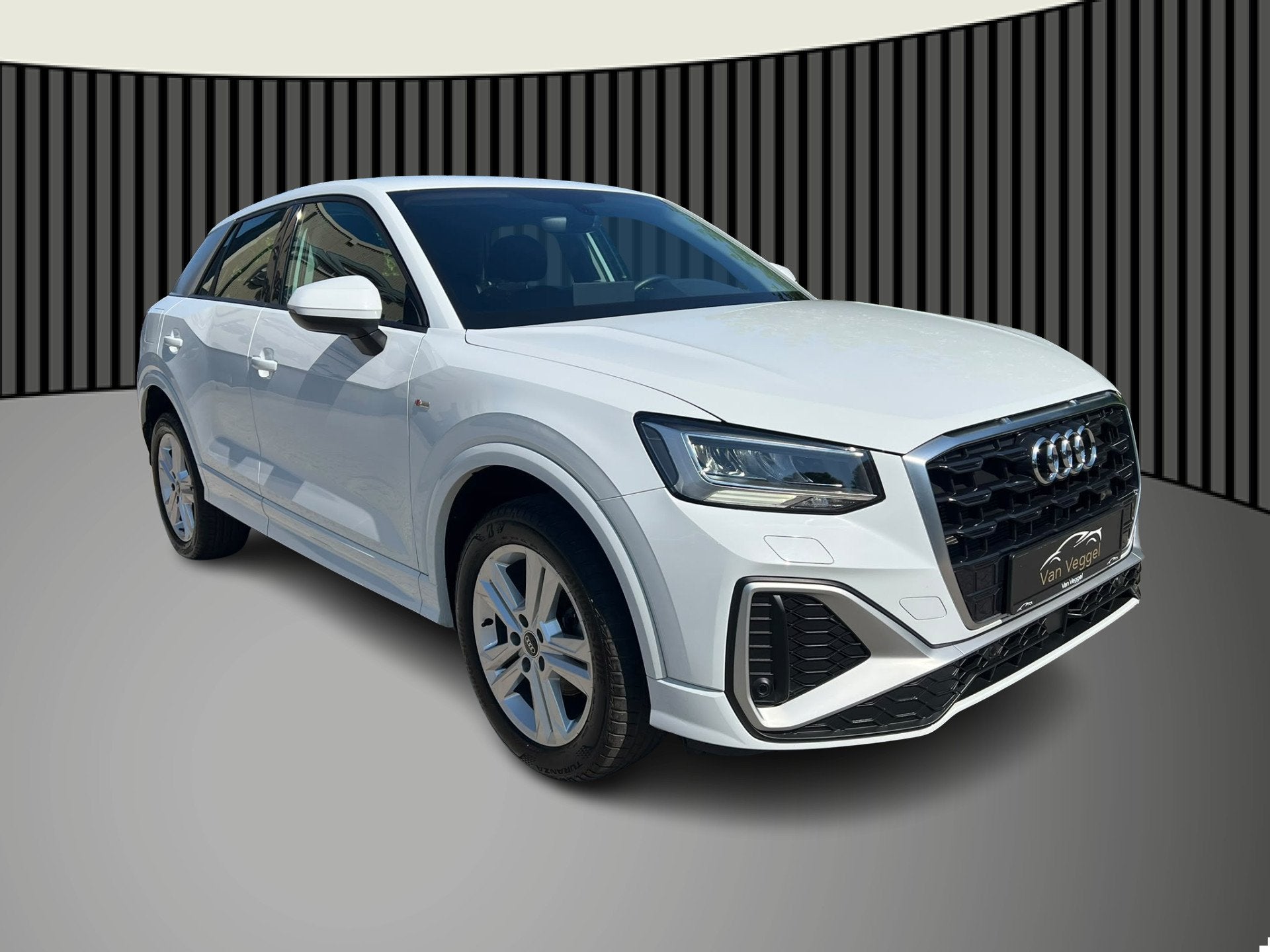 Audi Q2 35 TFSI Pro Line camera, cruise, pdc, airco, stoelve, Stof, 4 cilinders, 150 pk, Wit