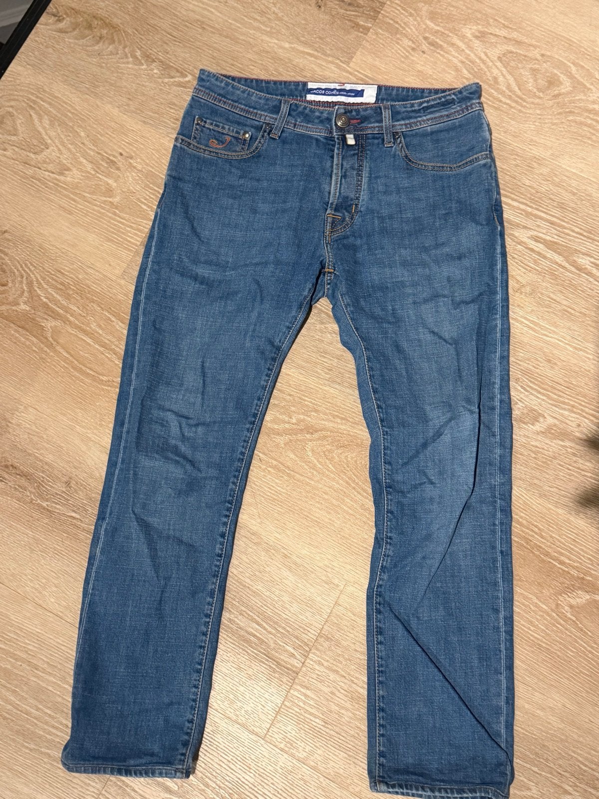 Jacob Cohen jeans maat 32, slim fit, zo goed als nieuw, Kleding | Heren, Ophalen of Verzenden, Zo goed als nieuw, Blauw, W32 (confectie 46) of kleiner