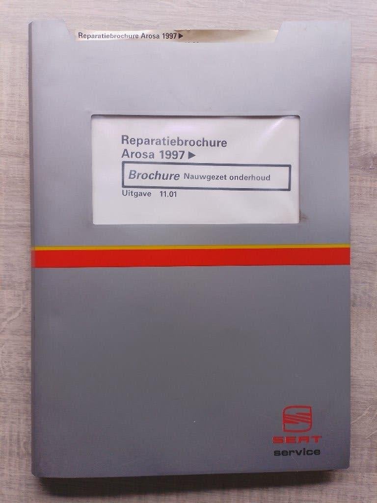 Seat Arosa dealer werkplaatsboek Onderhoudswerk, Ophalen of Verzenden, Zo goed als nieuw, Volkswagen