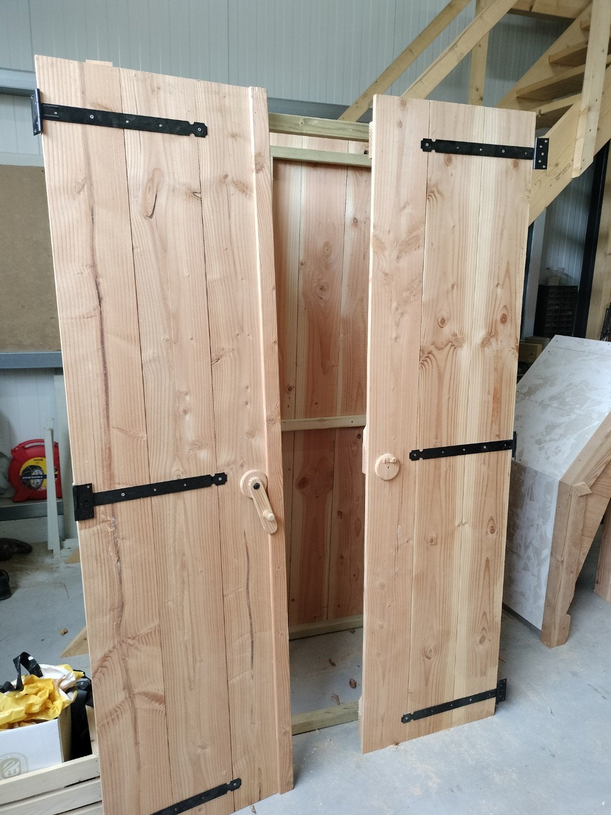 douglas kast als bouwpakket 2 m hoog 1 m breed., Huis en Inrichting, Ophalen, Nieuw, 25 tot 50 cm