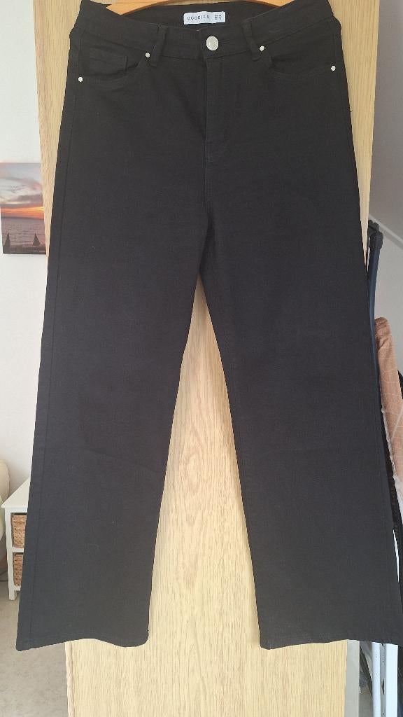 Zwarte dames broek., Ophalen, Zwart, Maat 42/44 (L), Zo goed als nieuw