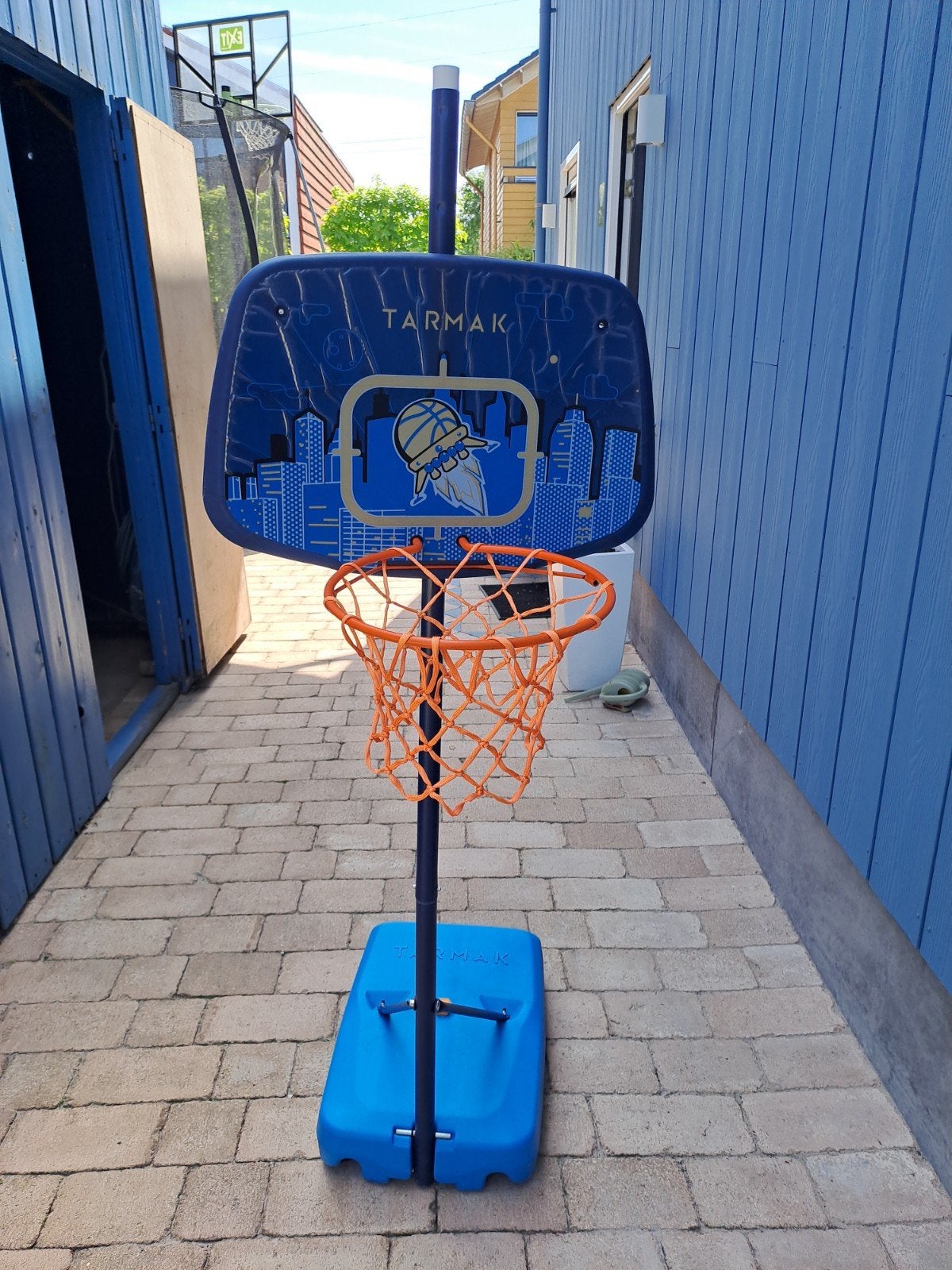 Tarmak mini basketbalpaal - max 160 cm, Ophalen, Gebruikt, Ring, Bord of Paal