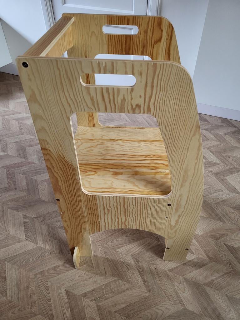 Mamabrum Montessori leertoren, Ophalen of Verzenden, Gebruikt, Meegroeistoel