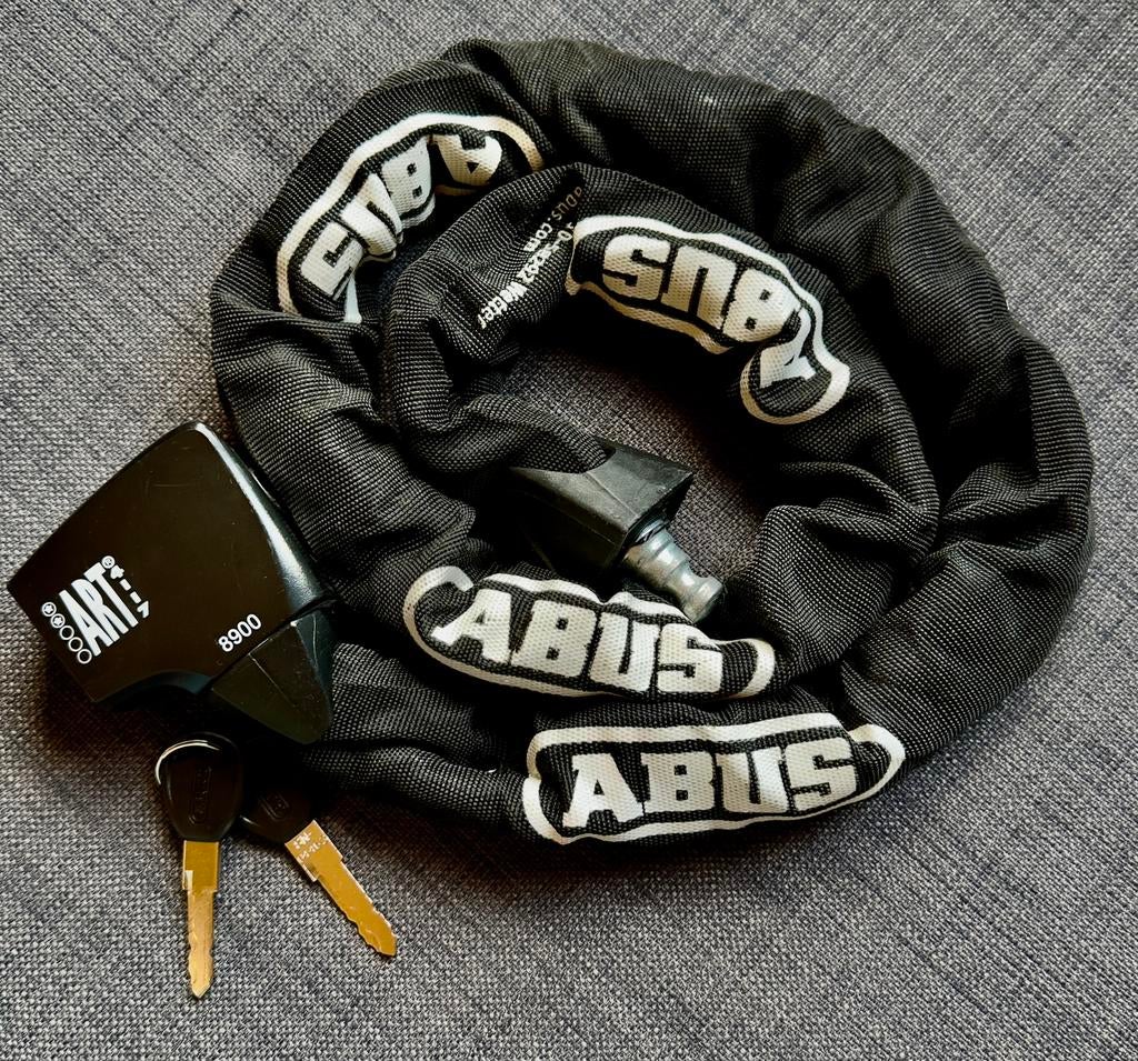 Abus 8900, Ophalen, Zo goed als nieuw, Kettingslot