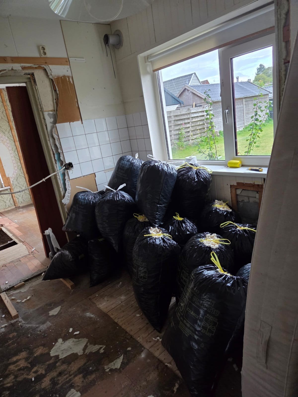 Isolatiechips voor vloerisolatie - Gebruikt, Doe-het-zelf en Verbouw, Isolatie en Afdichting, Ophalen, Gebruikt, 12 cm of meer