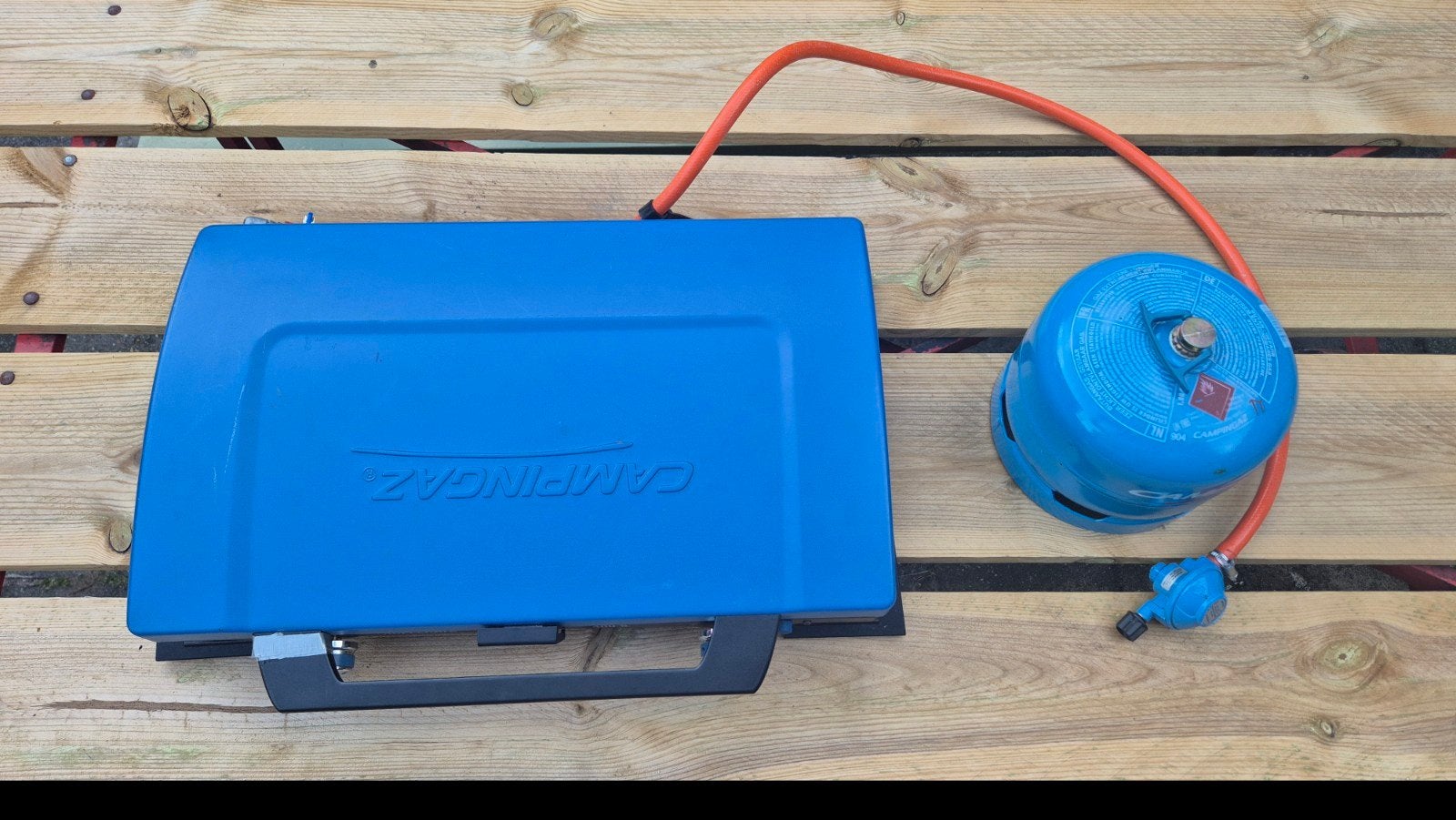 Campingaz gasstel Xcelerate 400s met 904 gasfles, Ophalen, Gebruikt