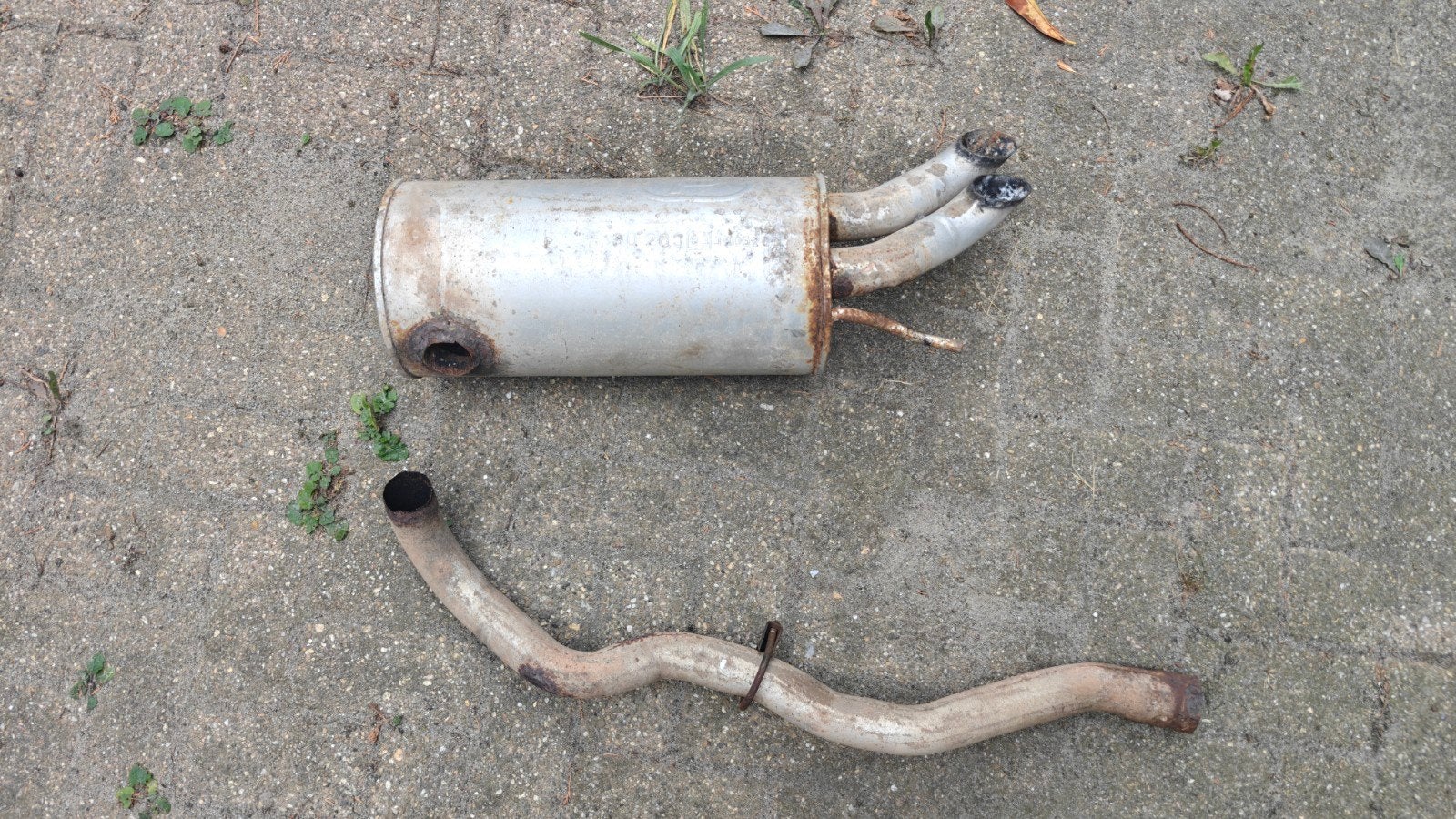 Uitlaatdemper Volkswagen T4 2.5 Benzine, Ophalen of Verzenden, Gebruikt, Volkswagen