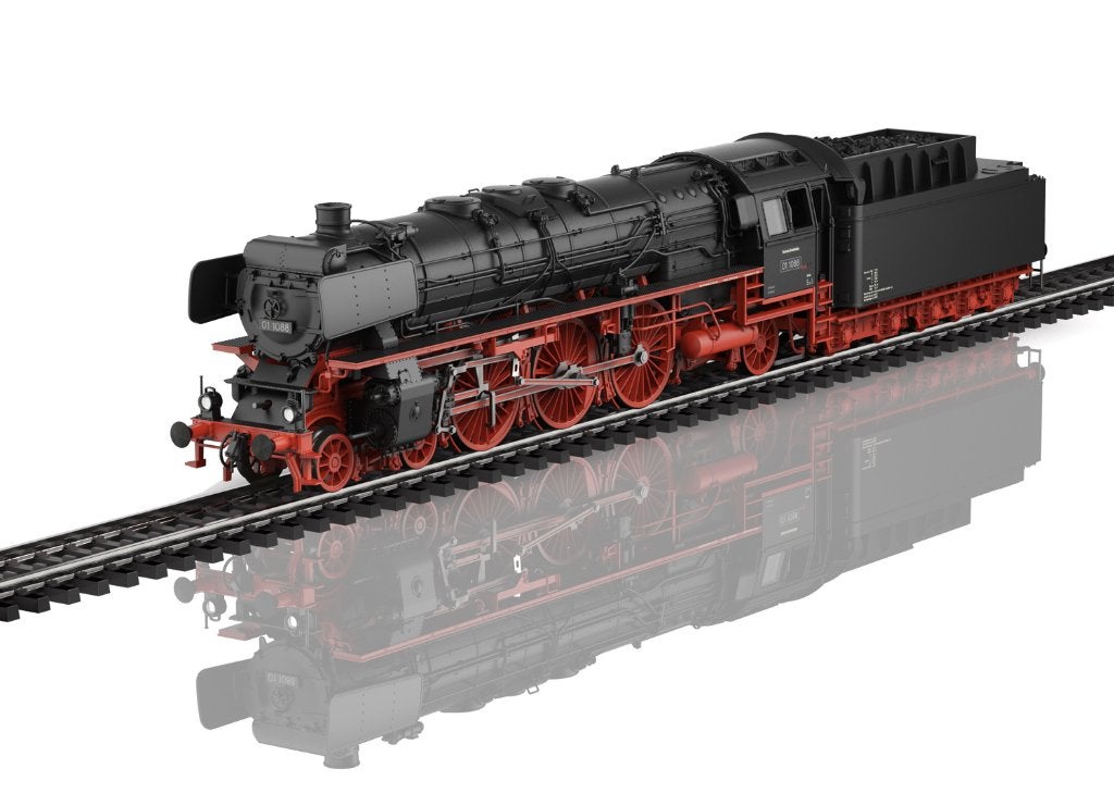 Marklin H0 39760 Stoomloc 01.10 steenkoolsleeptender T38 DB, Wisselstroom, Locomotief, Nieuw, Ophalen of Verzenden