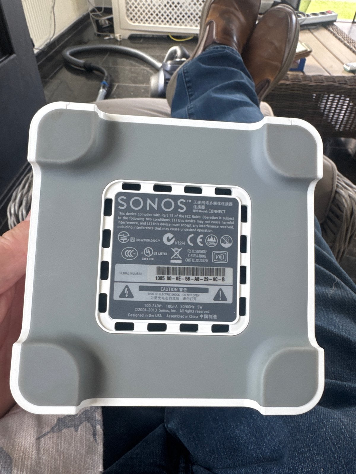 Sonos Connect (Gen 2) - Draadloze muziekstreamer