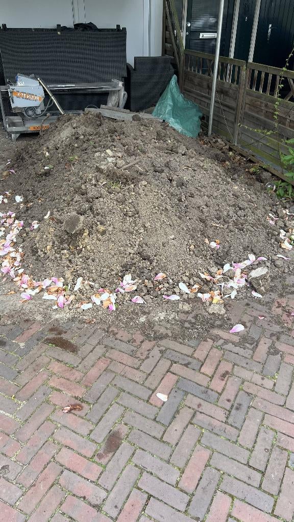 Zand, Tuin en Terras, Zand, Ophalen, Ophoogzand
