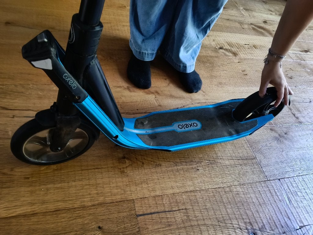 Oxelo step, Ophalen, Gebruikt, Gewone step, Oxelo