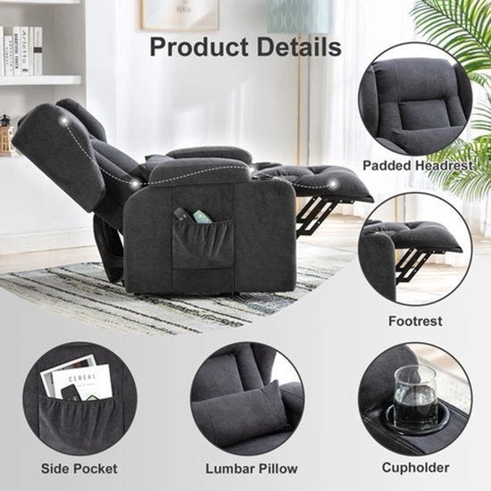 Sta op stoel – Relaxfauteuil – Elektrische Stoel, Corvance B.V., Verzenden, Nieuw, Corvancebol@gmail.com
