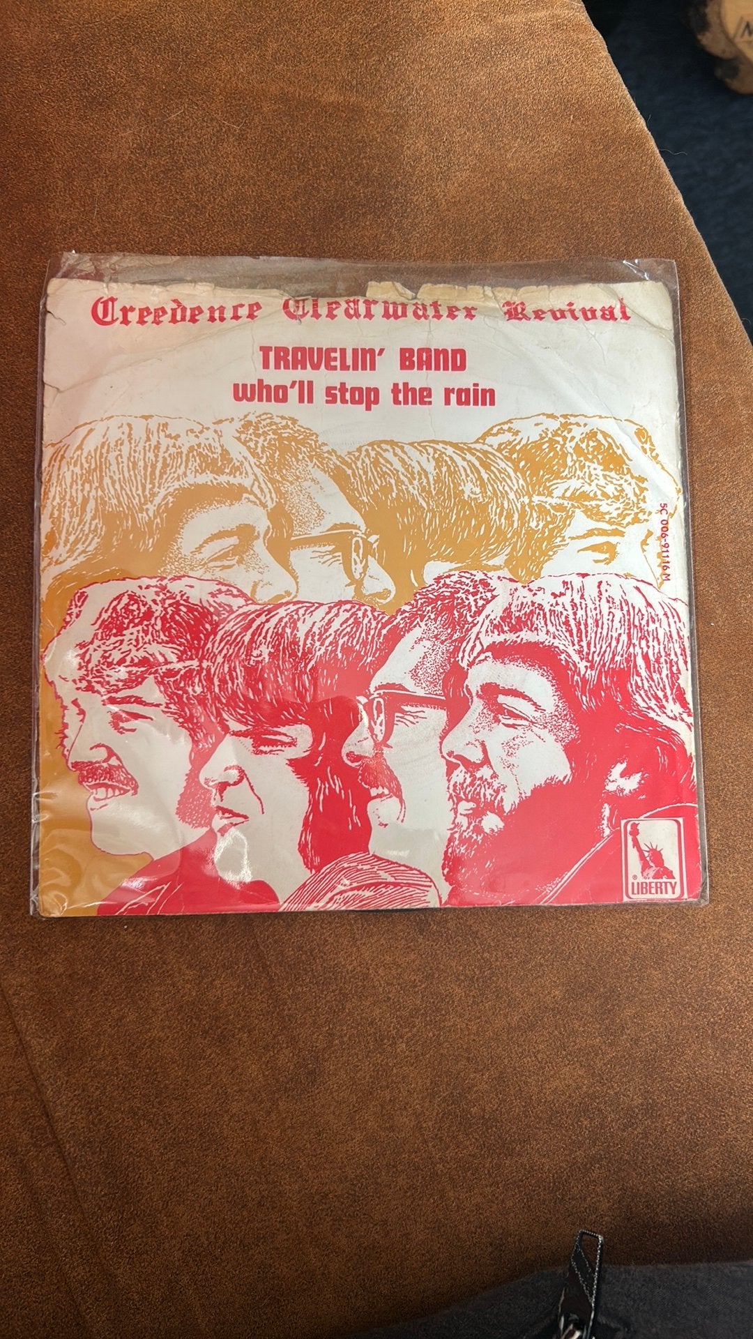 Greedence clearwater revival- who’ll stop the rain, Ophalen of Verzenden, Zo goed als nieuw, Pop
