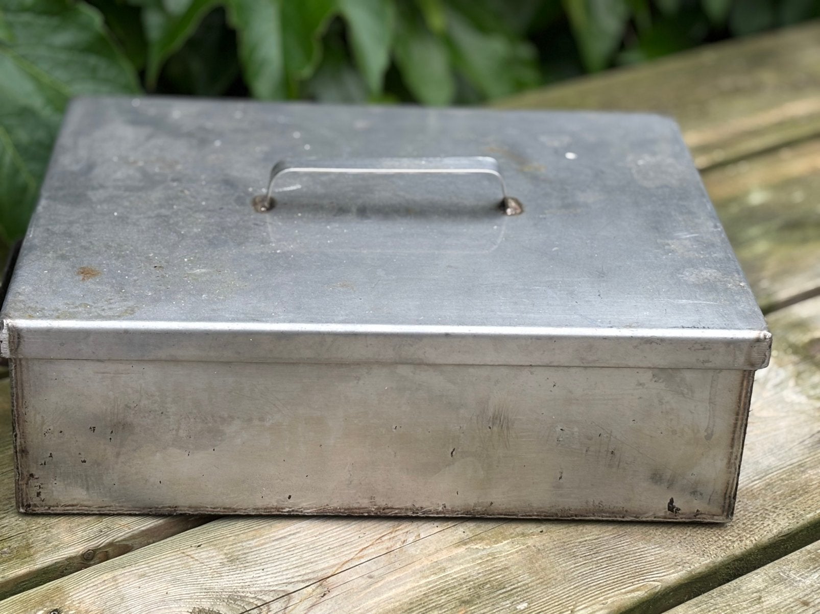 Rvs Visbak Pan, 4 liter of meer, Ophalen, Gebruikt
