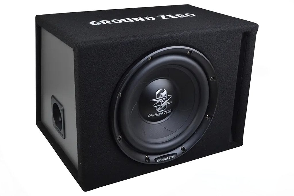 Ground Zero GZIB 25BR lege behuizing / subwoofer kist, Auto diversen, Autospeakers, ., Ophalen of Verzenden, Zo goed als nieuw