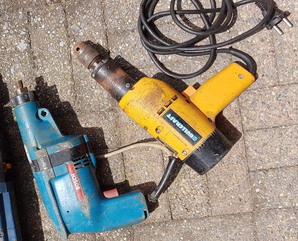 2 oude boormachines voor onderdelen of verzamelaar, Verzenden, Gebruikt, Minder dan 400 watt, Boormachine