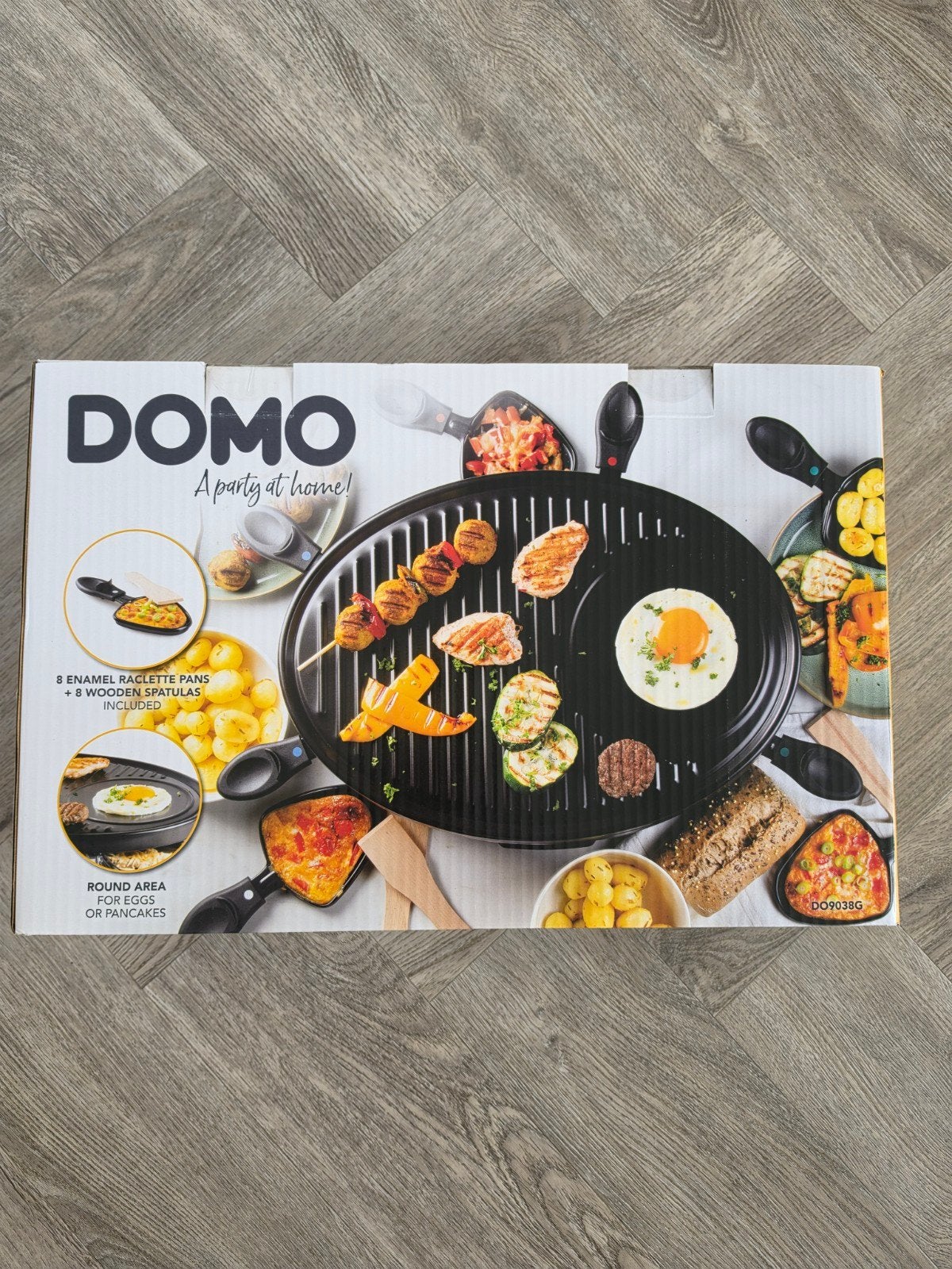 Domo Raclette Grill - Perfect voor 8 personen, Ophalen of Verzenden, Nieuw, 8 personen of meer