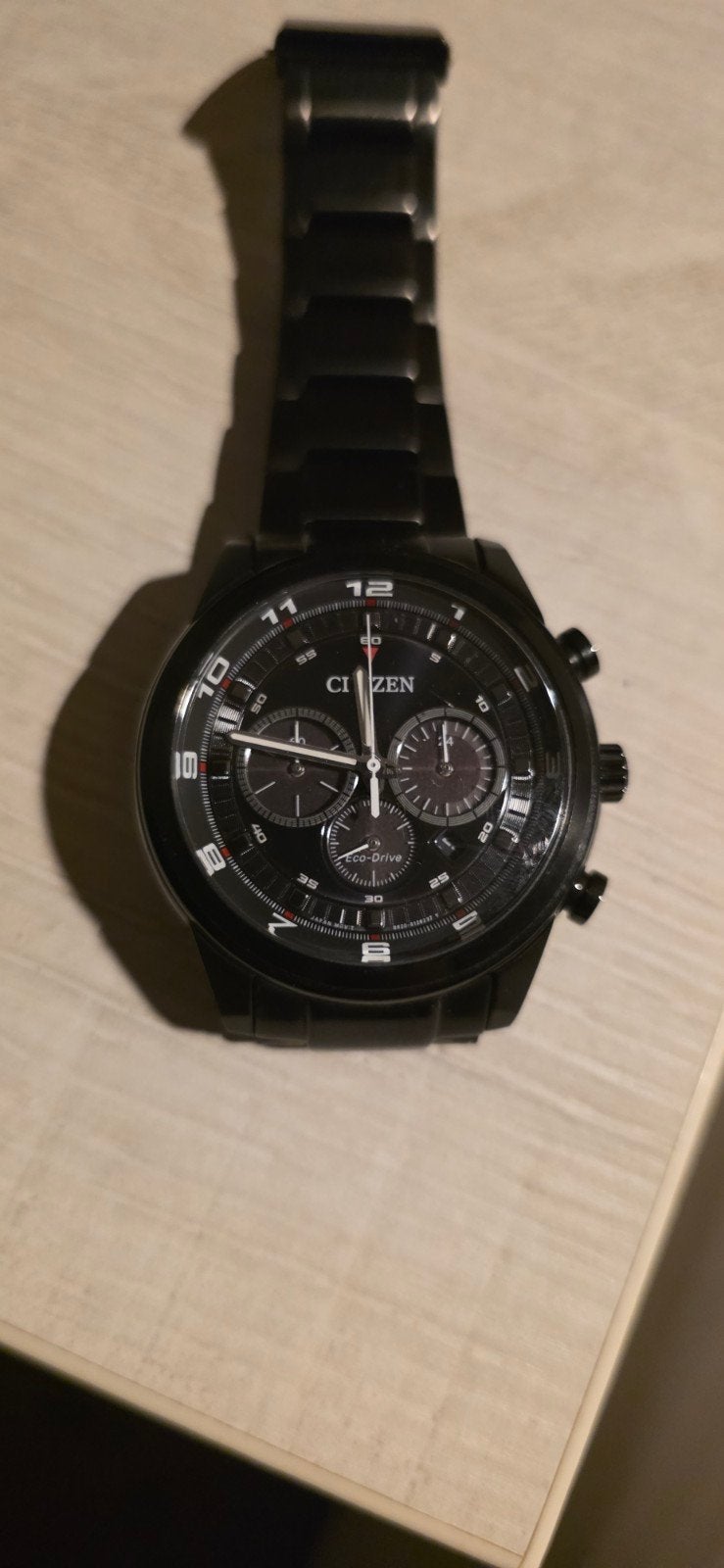 Citizen Eco-Drive Chronograph CA4035-57E met doosje, Verzenden