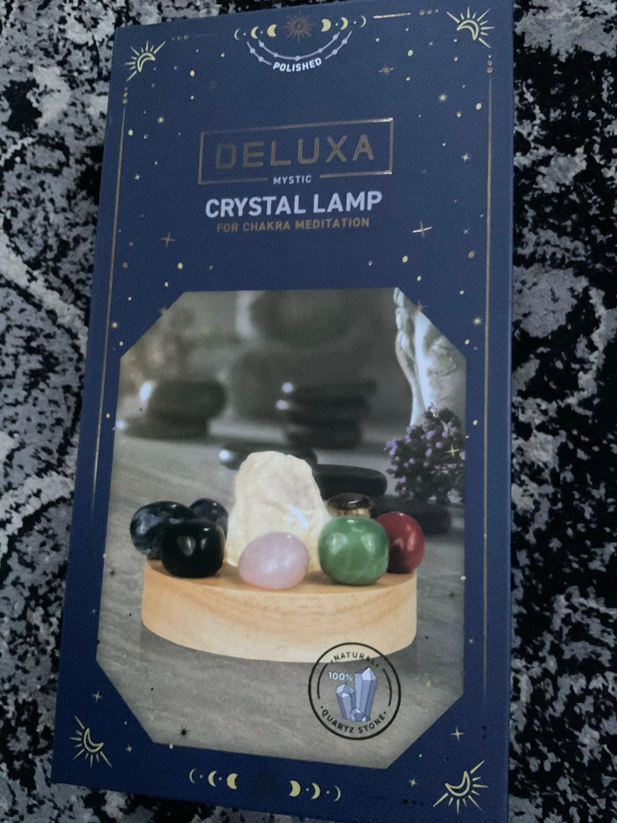 Deluxa Mystic Crystal Lamp voor Chakra Meditatie, Meerkleurig, USB-aansluiting, Overige fittingen, Ophalen of Verzenden