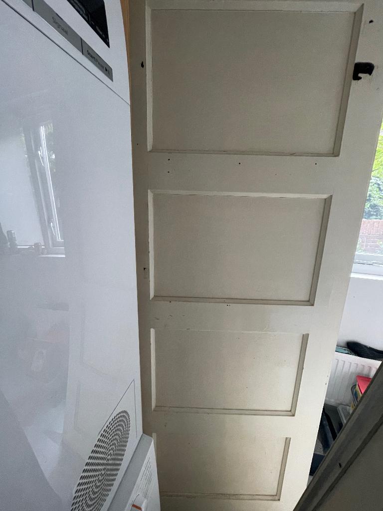 Paneeldeuren, Doe-het-zelf en Verbouw, Deuren en Horren, Ophalen, Gebruikt, 80 tot 100 cm, Binnendeur