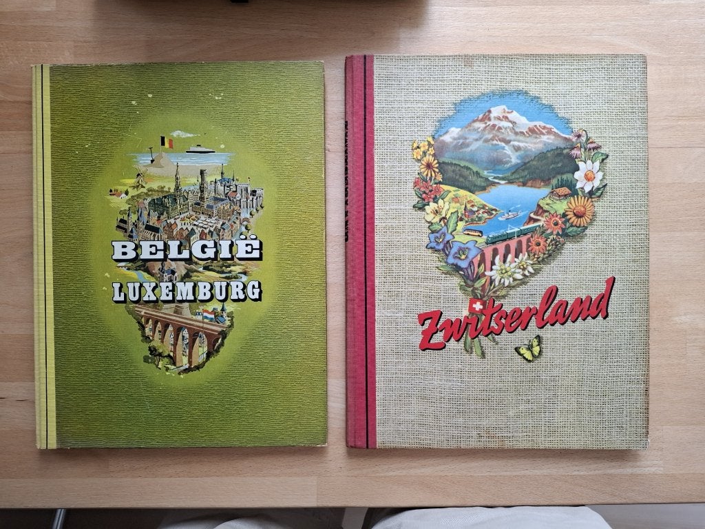 plaatjesalbums over landen, Ophalen of Verzenden, Zo goed als nieuw, Jan Brusse en Piet Bakker, Plaatjesalbum