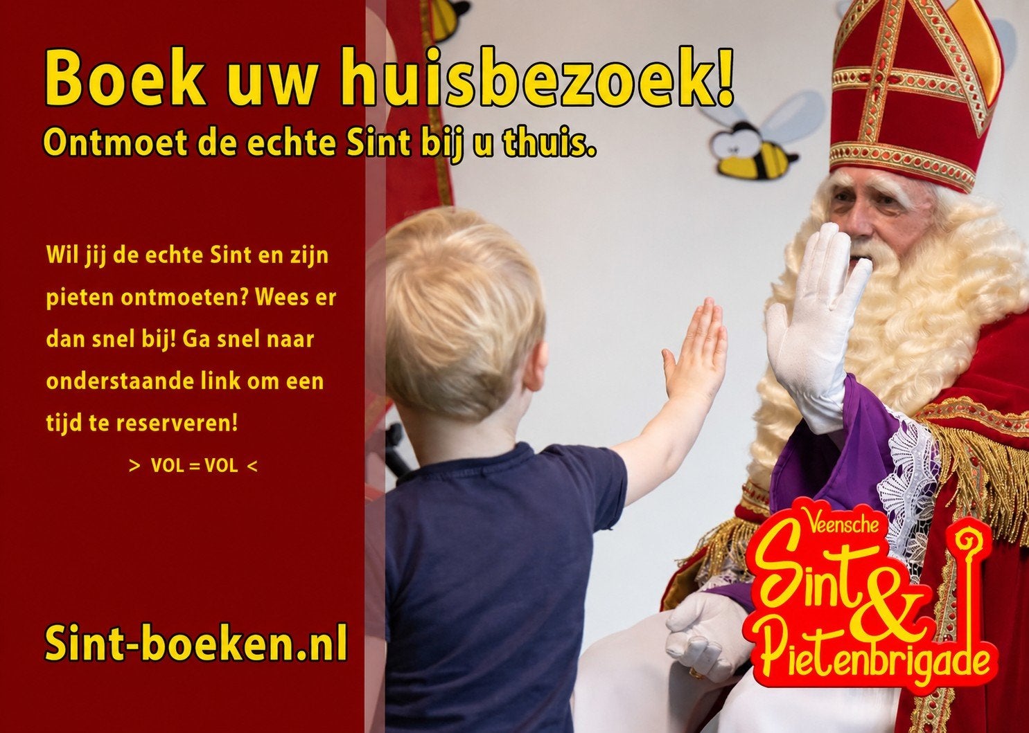 sinterklaasfeest bij uw thuis, Ophalen of Verzenden, Nieuw