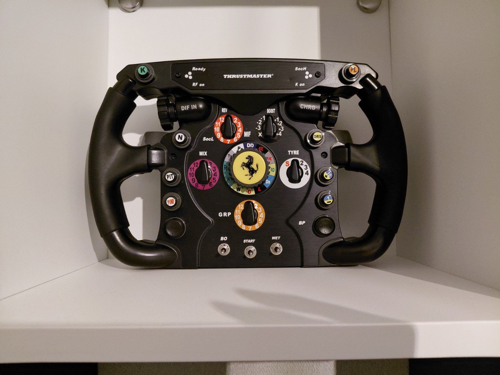 Thrustmaster Ferrari F1 Wheel Add-On, Ophalen of Verzenden, Overige merken, Zo goed als nieuw