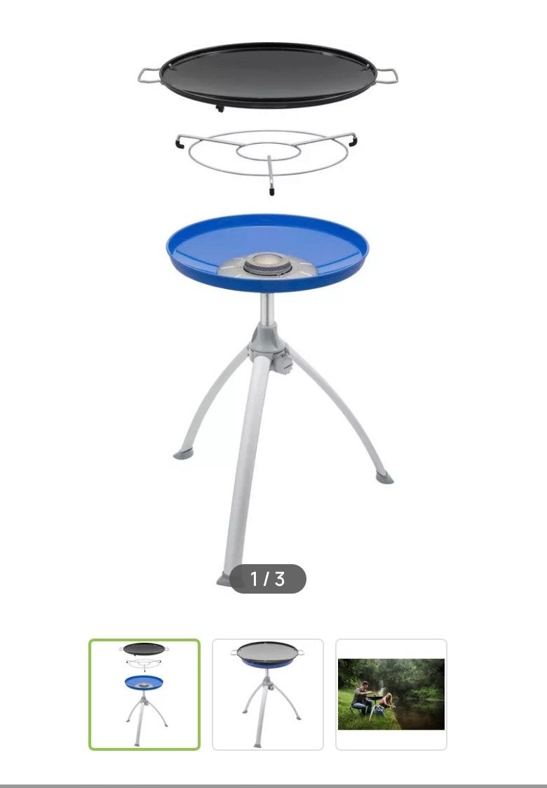CADAC Dometic Skottelbraai Ø 49cm met Draagtas, Ophalen, Gebruikt