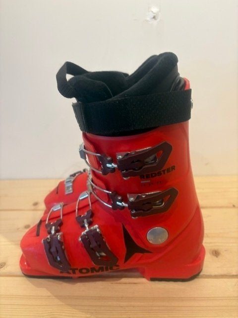 Atomic Redster Jr 60 Kinder skischoenen maat 23.5(37) Netjes, Info@atomic.com, Gebruikt, 100 tot 140 cm, Schoenen