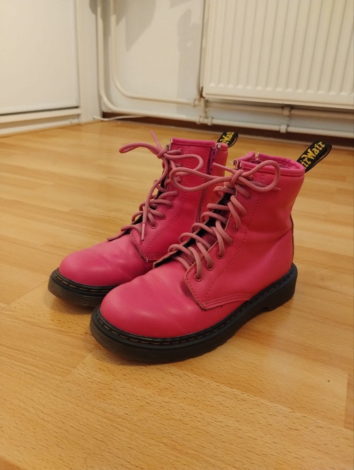 dr. Martens enkel laarsjes, Lage of Enkellaarzen, Ophalen of Verzenden, Roze, Dr. Martens