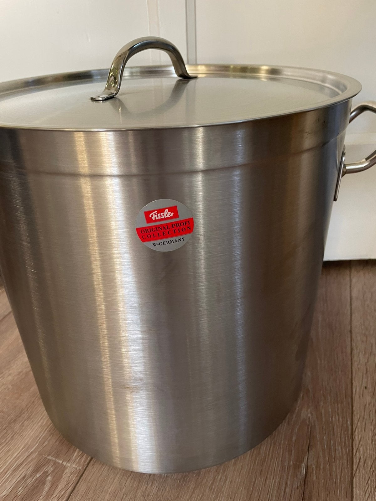 FISSLER pan groot 26 liter, Ophalen, Gebruikt, Rvs