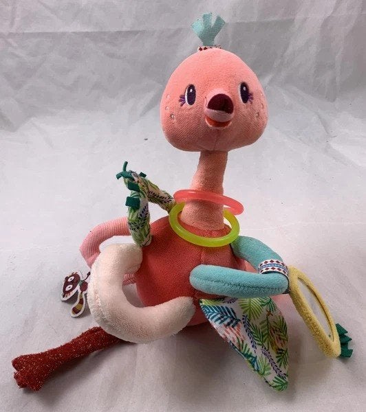 Lilliputiens Anaïs Flamingo Grijpspeelgoed Motoriek, Kinderen en Baby's, Coolsingel 104, 3011 AG Rotterdam, Netherlands, Verzenden