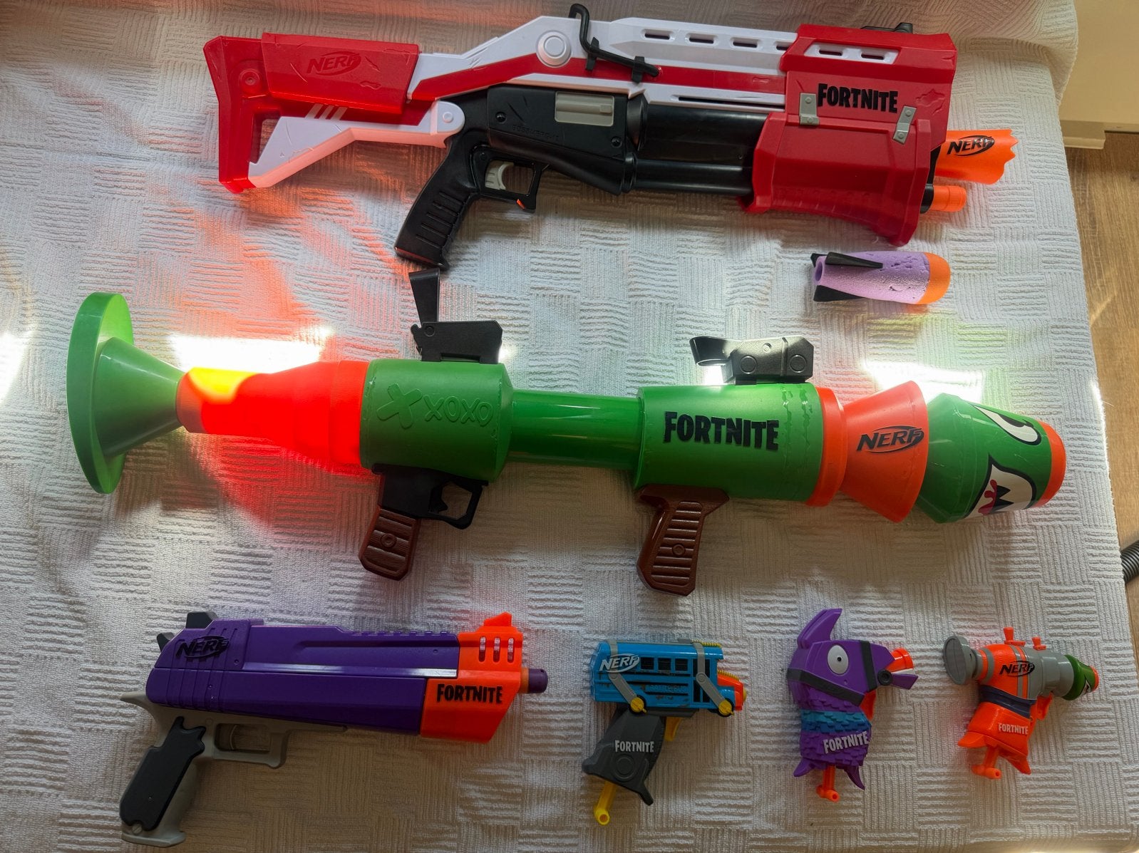 Nerf Fortnite Blasters Collectie - 6 stuks, Ophalen, Gebruikt
