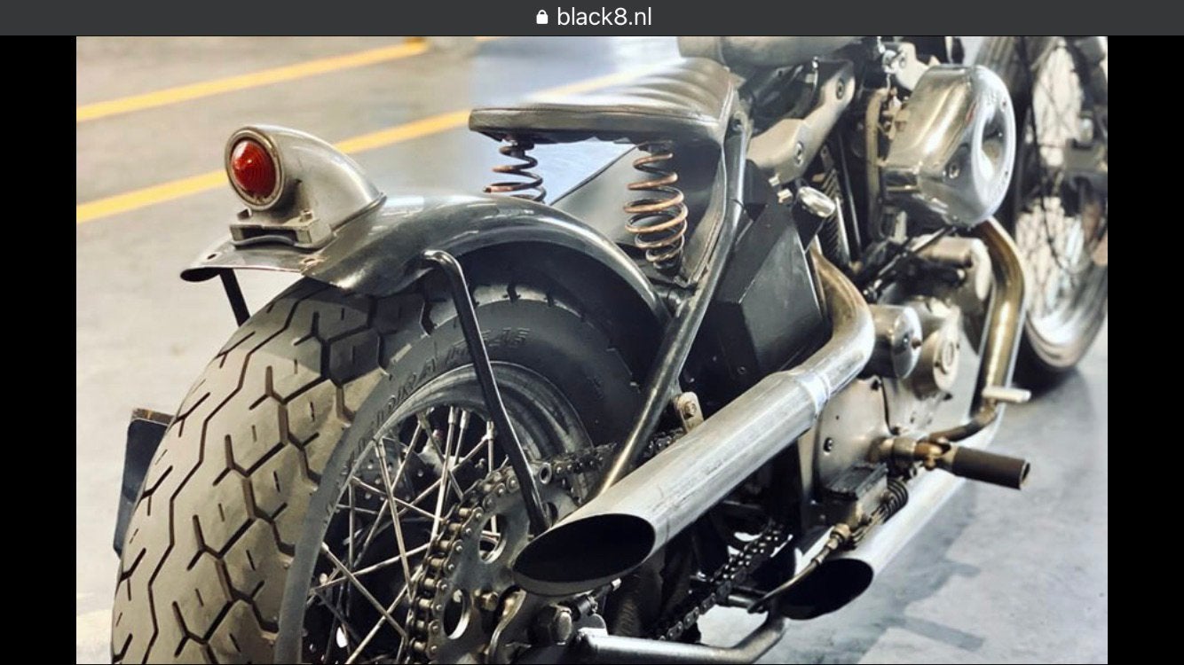 Oldtimer Harley davidson 1000cc bobber, Motoren, 2 cilinders, Chopper, 1000 cc