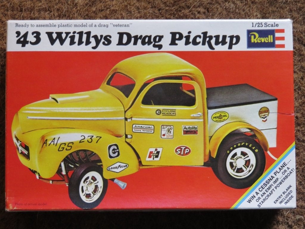 Bouwdoos 1943 Willys Drag Pickup Revell, Auto, Revell, Groter dan 1:32, Nieuw