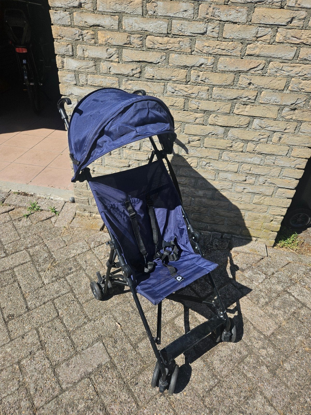 Kinderbuggy blue, Ophalen, Gebruikt