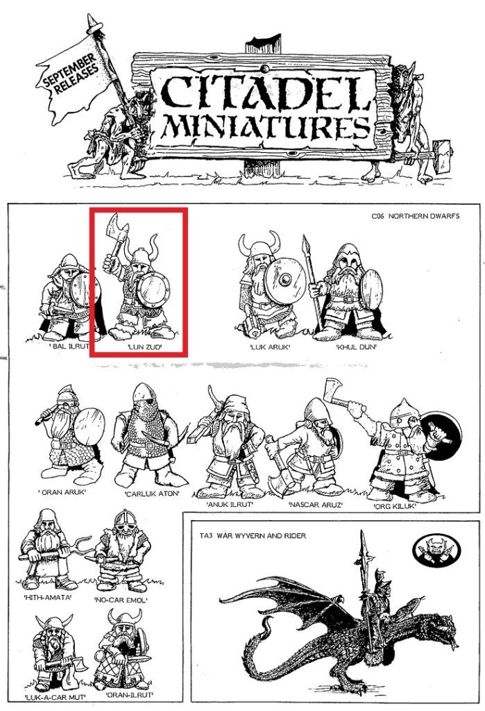 Lun Zud, Hobby en Vrije tijd, Ophalen of Verzenden, Zo goed als nieuw, Warhammer, Figuurtje(s)