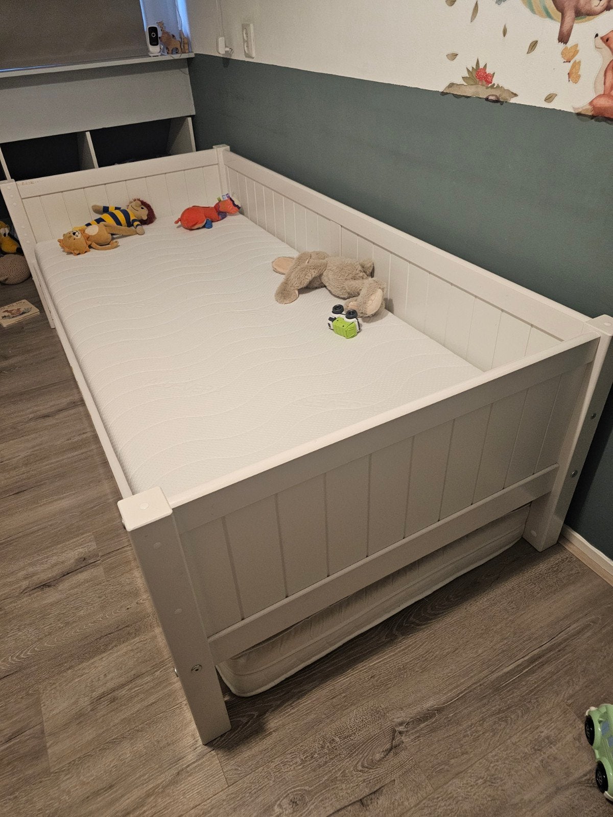 1 persoonsbed, Ophalen, Gebruikt, 90 cm, Eenpersoons