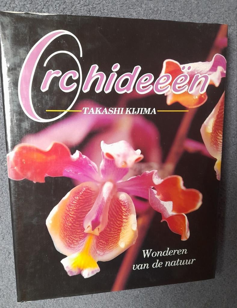 Orchideeën; fotoboek, Ophalen of Verzenden, Zo goed als nieuw, Natuur algemeen