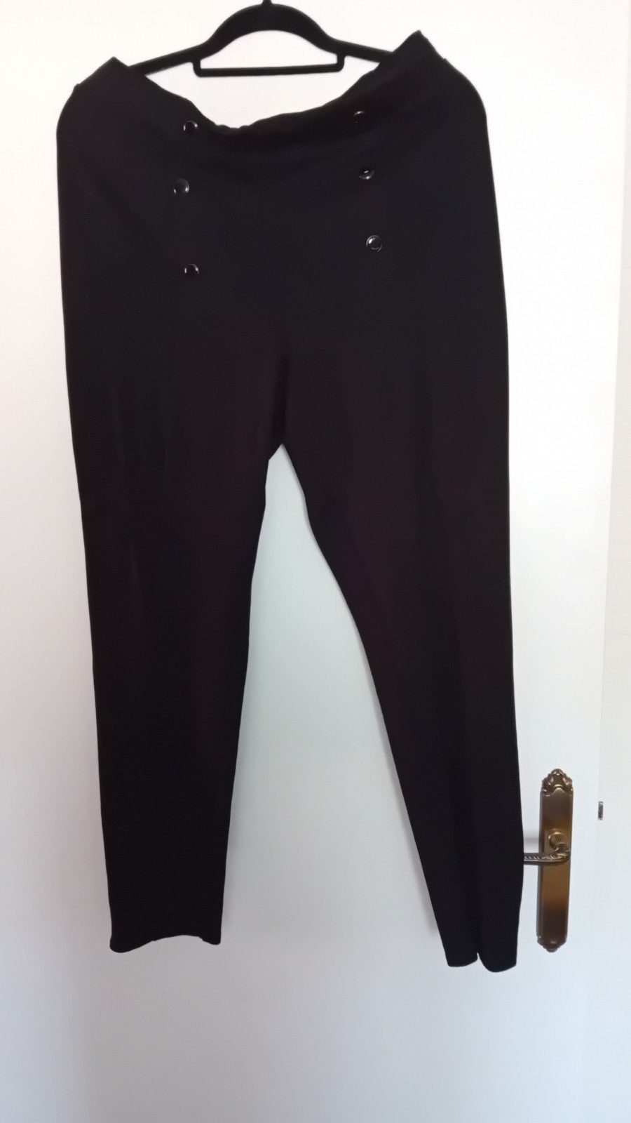 Tregging aansluitende broek, Zwart, Maat 46/48 (XL) of groter, Ophalen of Verzenden, Zo goed als nieuw
