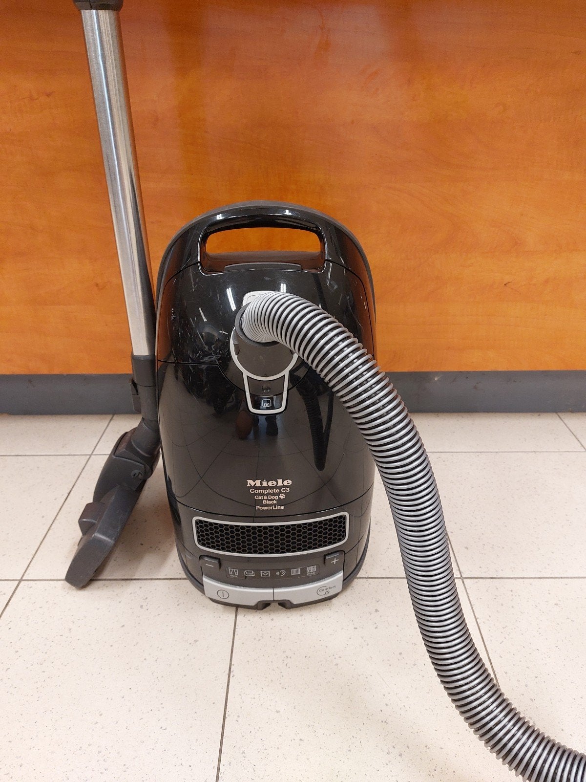 Miele complete C3 Cat & Dog PowerLine stofzuiger zwart, Witgoed en Apparatuur, Stofzuigers, Ophalen, Gebruikt, Stofzak, Minder dan 1200 watt