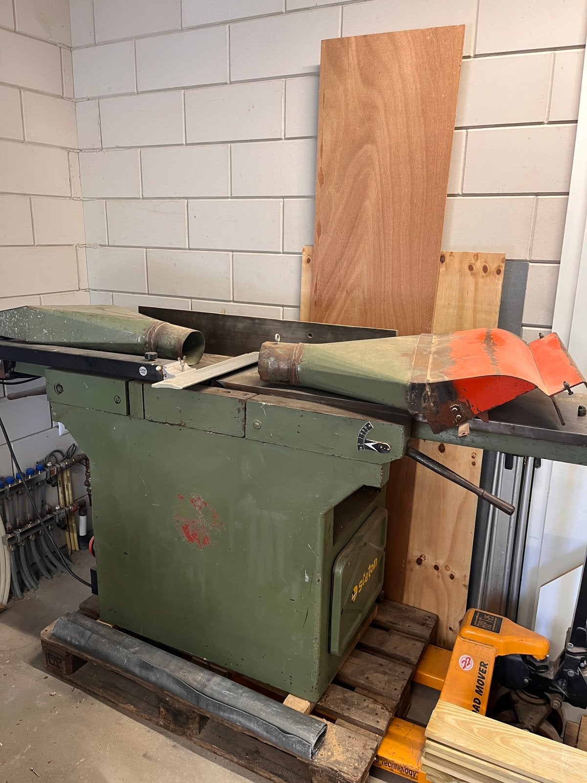 Vlak vandiktebank Steton, Ophalen, Gebruikt, Overige typen, 30 tot 70 mm