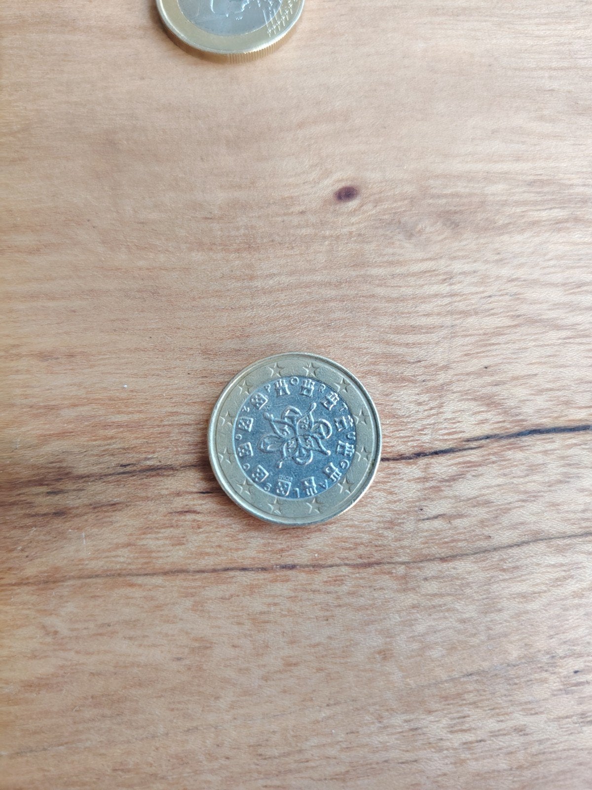 Zeldzame 1 Euro munt uit Portugal, Ophalen of Verzenden, Portugal, 1 euro, Losse munt