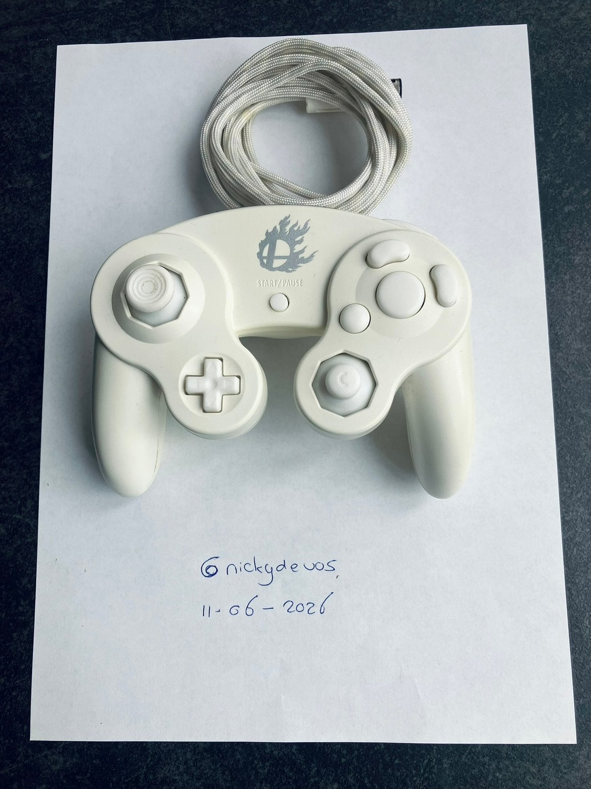 Gamecube phob controller | nieuwstaat, Ophalen of Verzenden, Nieuw, Wit, Met 1 controller