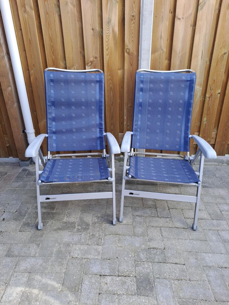 Dukdalf stoelen, Caravans en Kamperen, Ophalen, Campingstoel