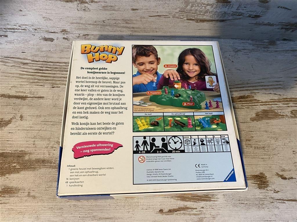 Bunny hop een spel van Ravensburger [s671], Verzenden, Zo goed als nieuw