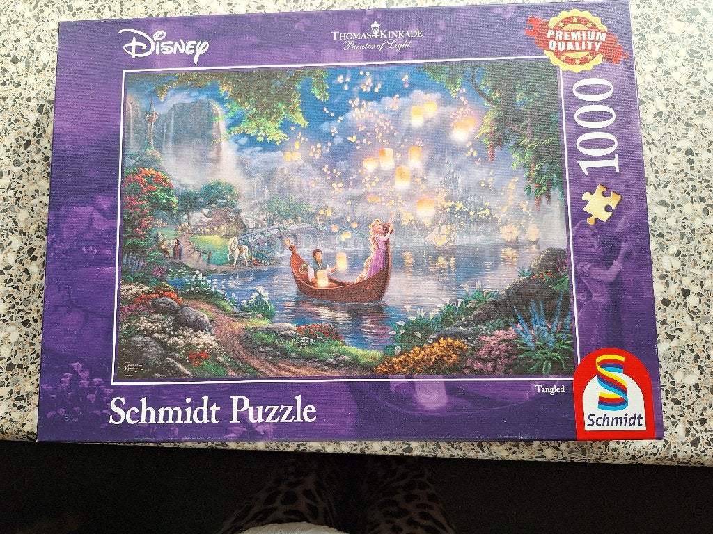 Puzzels disney 1000 stukjes, Ophalen, 500 t/m 1500 stukjes, Zo goed als nieuw