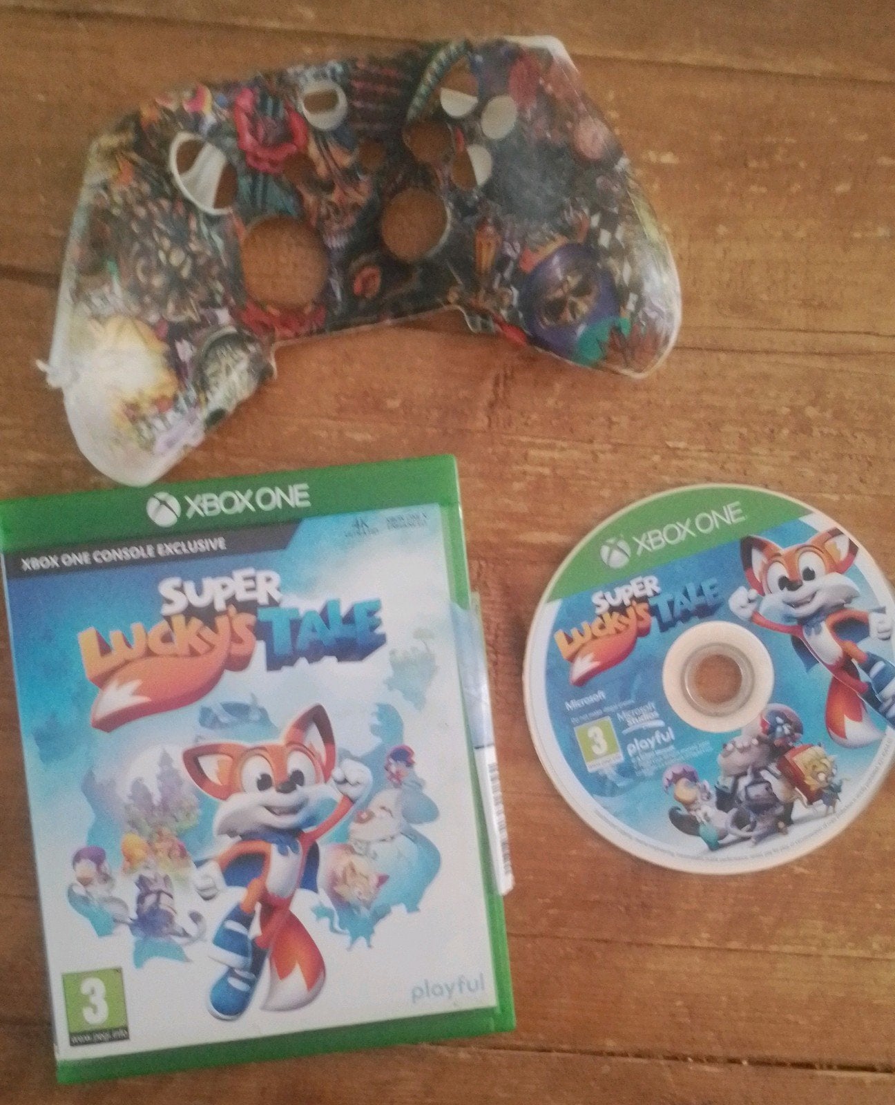 XBOX ONE GAME Super Lucky's Tale , Controller Bumper  GRATIS, Gebruikt, 1 speler, Ophalen of Verzenden, Vanaf 3 jaar