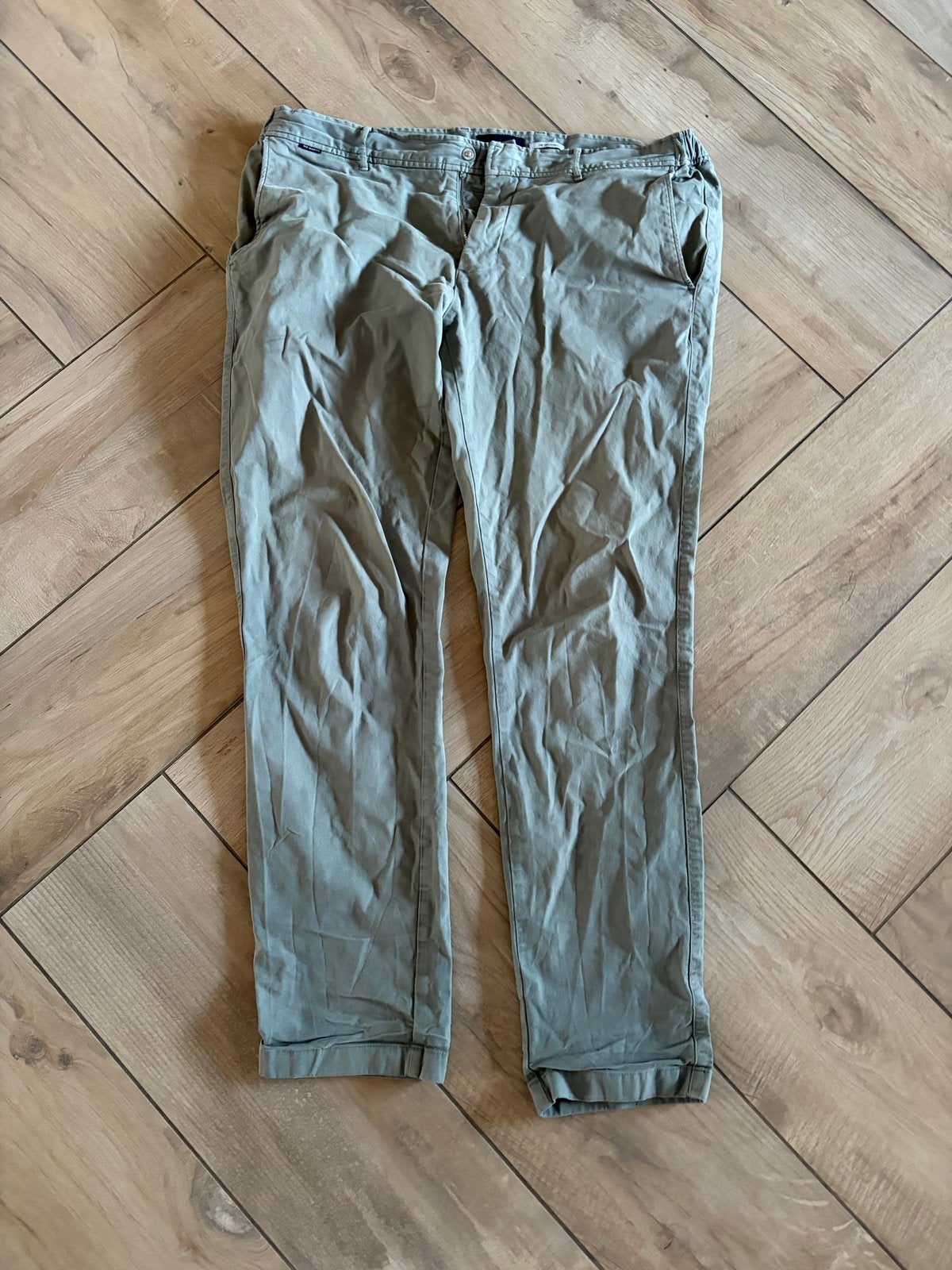 Mr Marvis The Cooler Days Chino - W40 L32, Ophalen of Verzenden, Gedragen, Overige maten, Groen