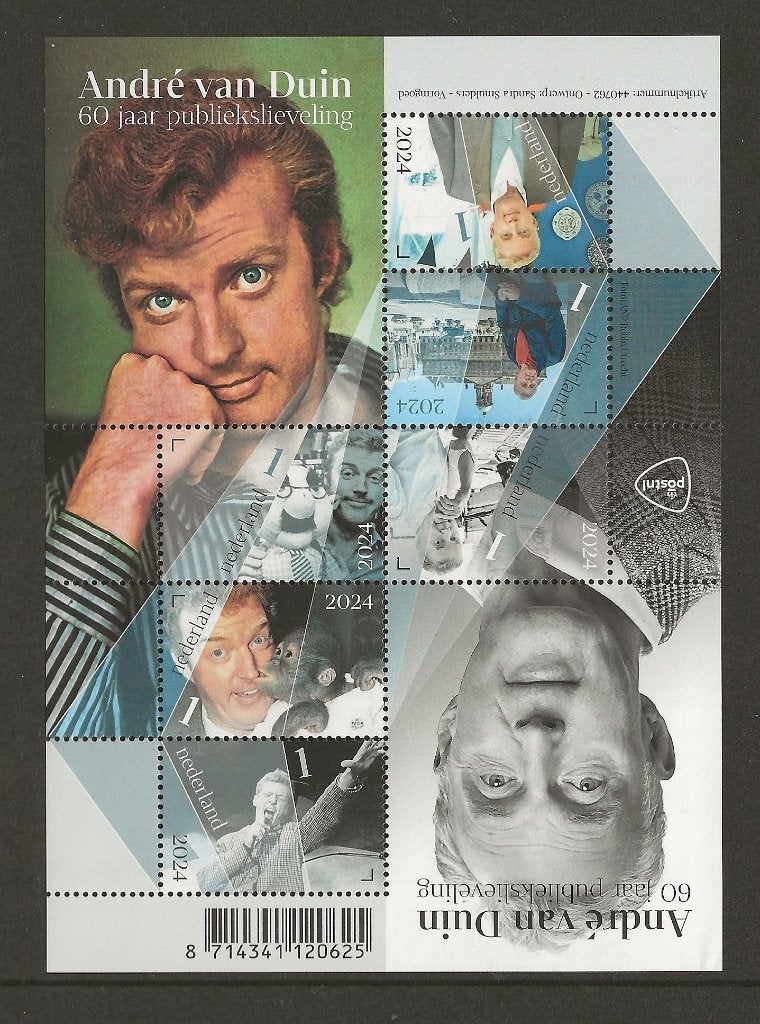 Vel 60 jaar Andre vasn Duin no V4210, postfris, Postzegels en Munten, Postzegels | Nederland, Ophalen of Verzenden, Postfris
